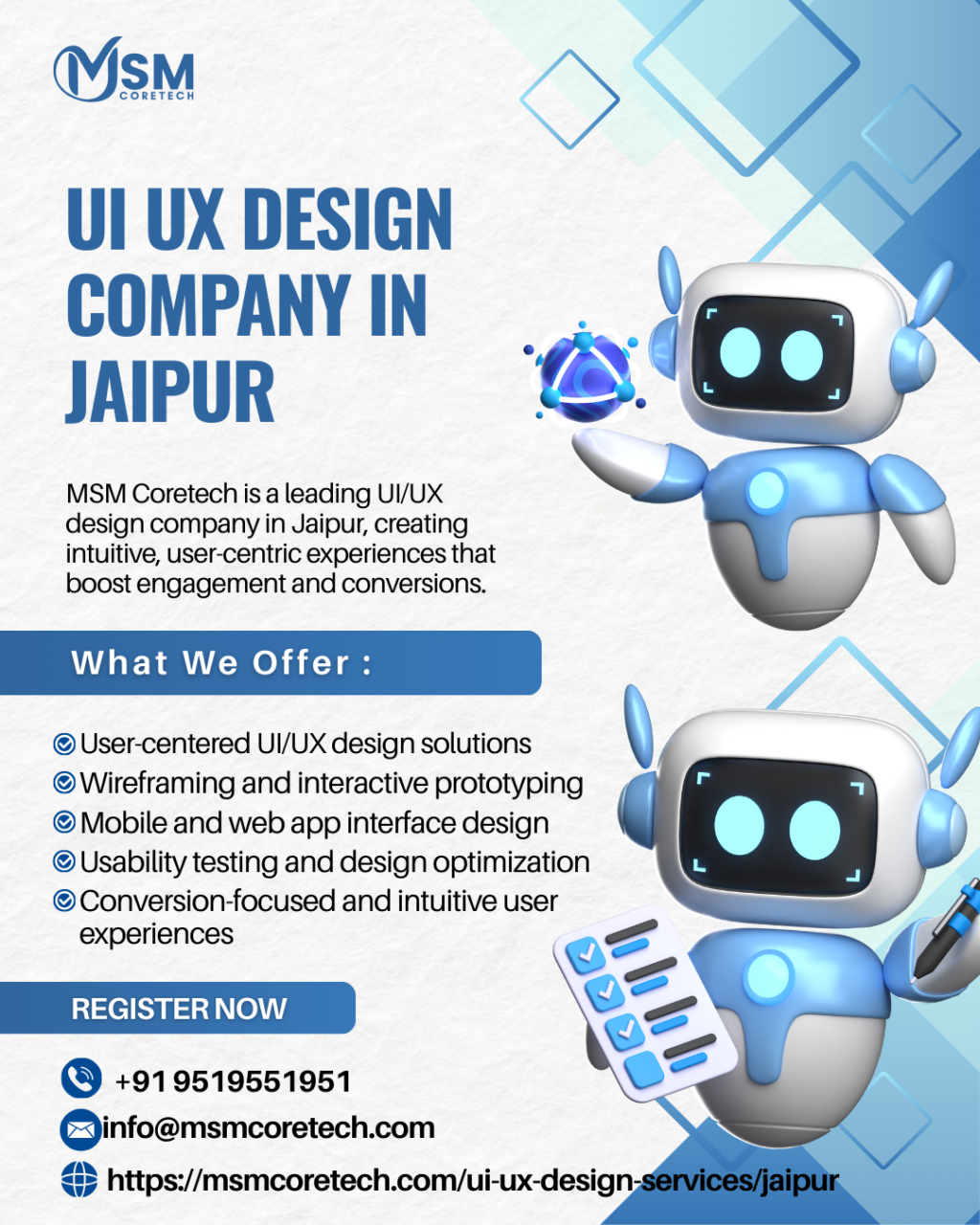 best UI UX design company in Jaipur