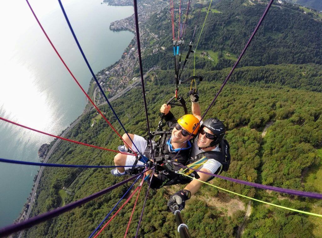 Paragliding experience in Lonavala