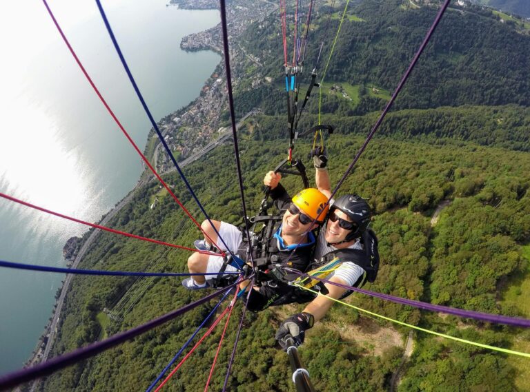 Paragliding experience in Lonavala