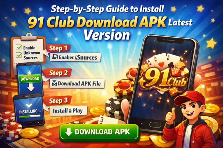91 Club download APK latest version