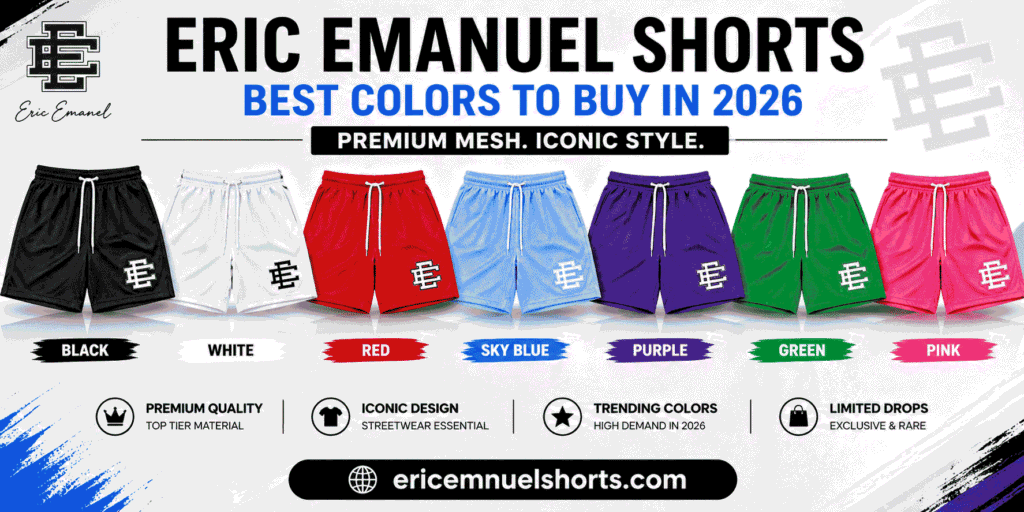 Eric Emanuel Contemporary Basketball Shorts Wear