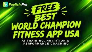 Free Best World Champion Fitness App USA - Free Fuelish Pro App