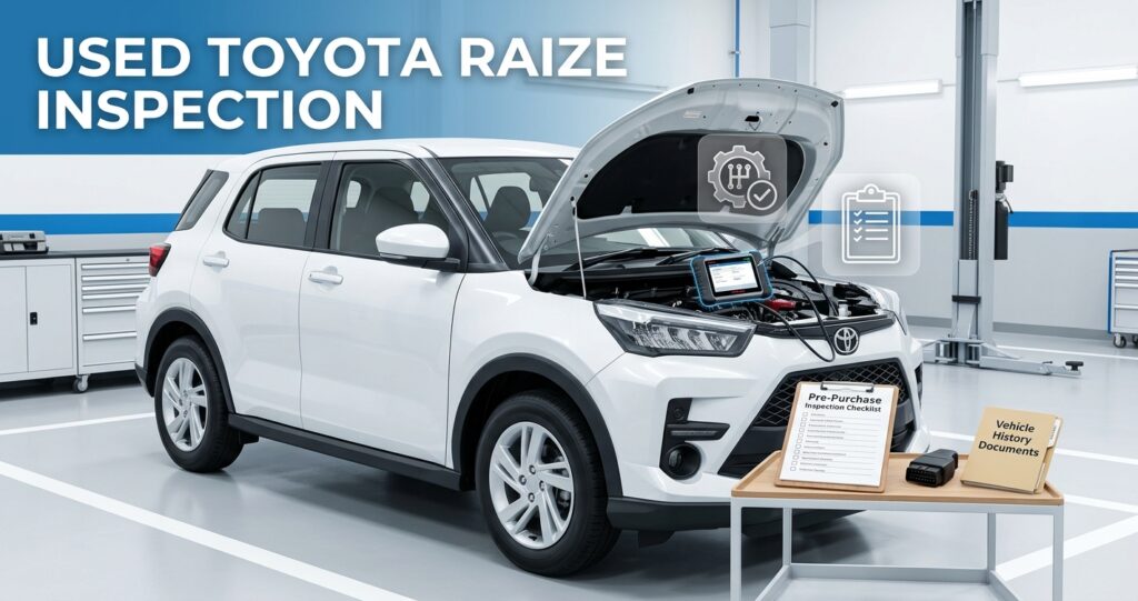 Used Toyota Raize Inspection Guide What Buyers Need to Know